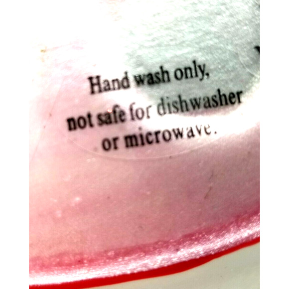 Hand Blown Fused Glass Christmas Bulb Plate Silvestri by Lori Siebert 12" - Picture 9 of 11